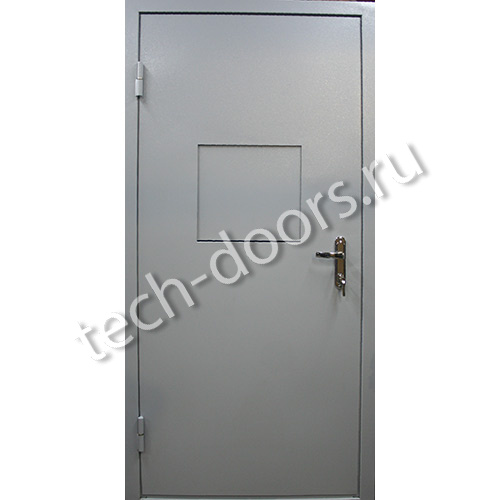 Дверь техническая однопольная кассовая 980x2050
